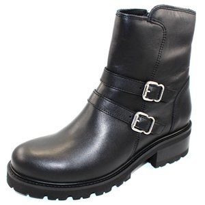 Carly Waterproof Combat Biker Moto Boot 